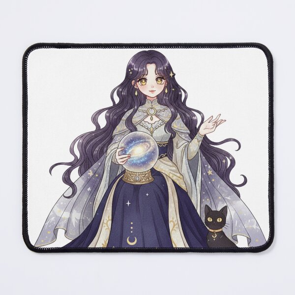 Item preview, Divination Witch Aesthetic – Tarot, Oracles & Intuitive Insight Illustration designed and sold by CosmicCutouts.