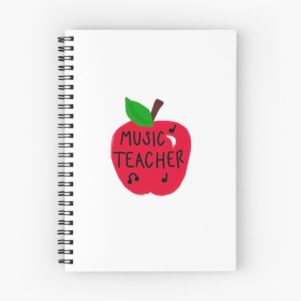 Item preview, Music Teacher Apple Print designed and sold by Anna Katherine Lee.