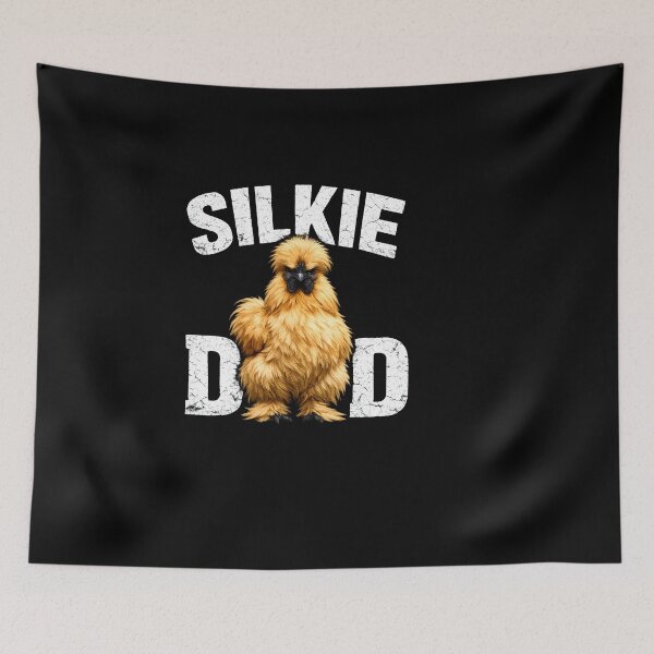 Item preview, Silkie Dad Chicken Lover Design designed and sold by HUTEND.