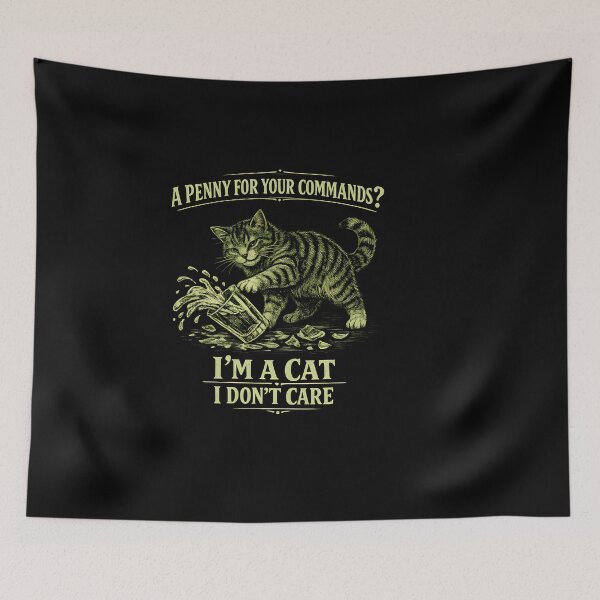 Item preview, Funny Cat Attitude Design designed and sold by HUTEND.