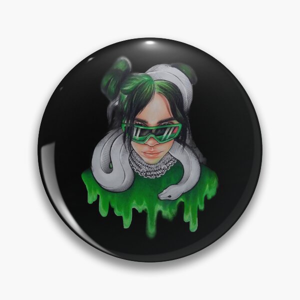 Item preview, Neon Billie Portrait designed and sold by moamaxshop.