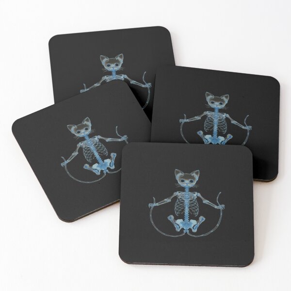 Item preview, Gothic Skeleton Cat X Ray Style designed and sold by kbqnnxyejt32.
