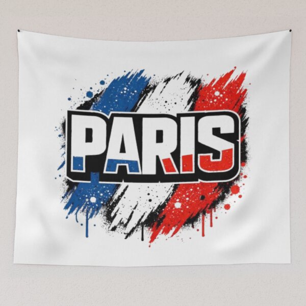 Item preview, Paris Paint Splash – French Urban Graphic Art designed and sold by wanado.