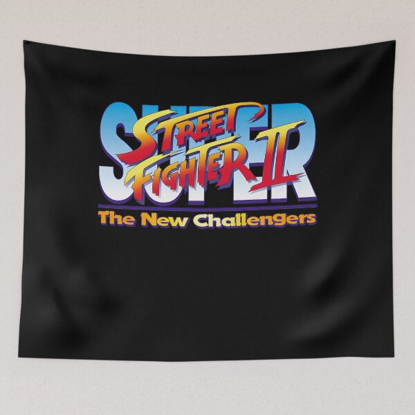 Item preview, Super Street Fighter Ii  Video Game Logo The New Challengers designed and sold by Vishwanath.