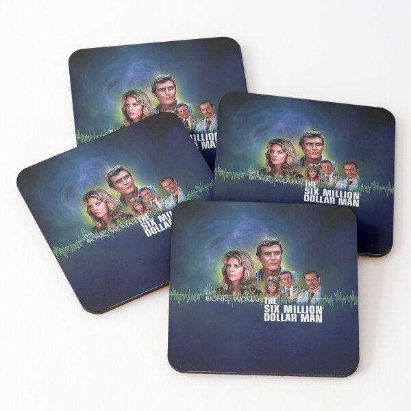 Item preview, The Six Million Dollar Man And The Bionic Woman designed and sold by G-ota.