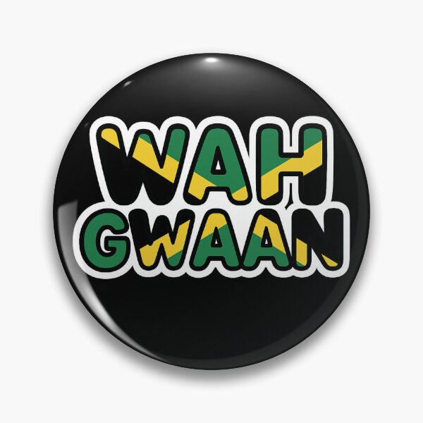 Item preview, Wah Gwaan Jamaica Flag  designed and sold by FiyaBwoyDesigns.