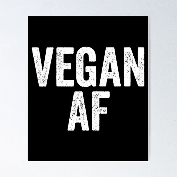 Item preview, Vegan AF designed and sold by manueldila.