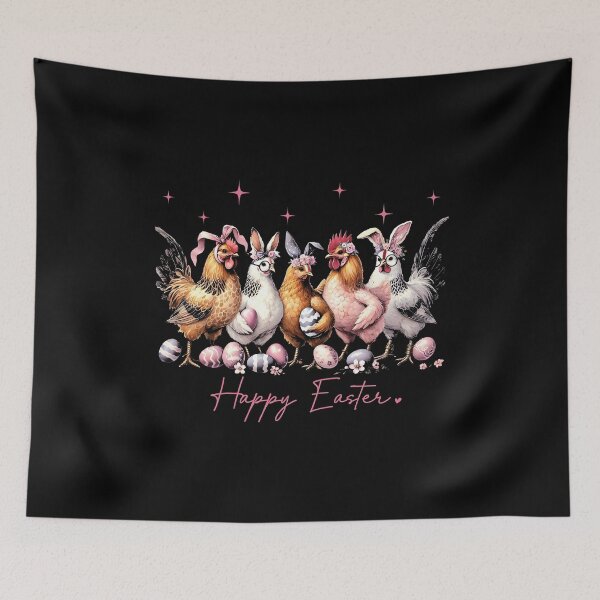 Item preview, Happy Easter Chickens Crewneck designed and sold by Denniscarter.