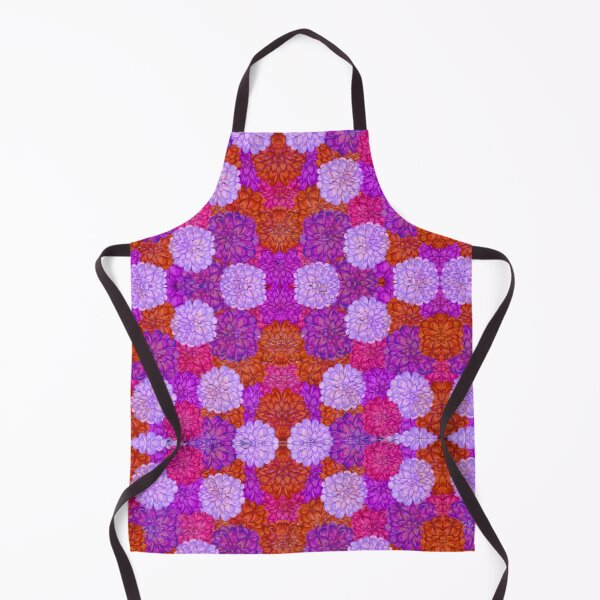 Item preview, Zinnia Garden Geometric Pattern designed and sold by TabersTrades.