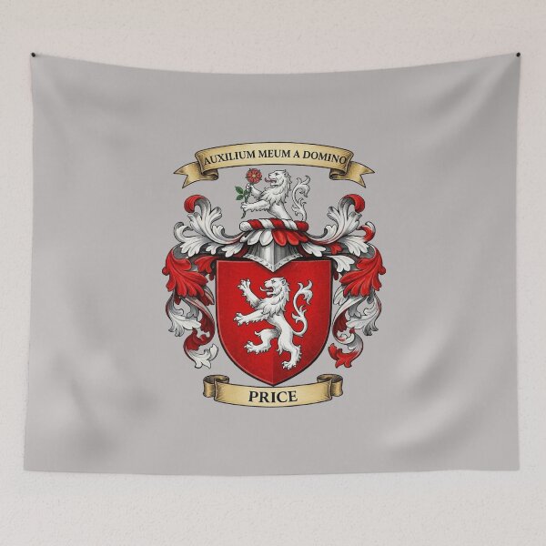 Item preview, The Price Family Coat of Arms designed and sold by BagTown Clans.