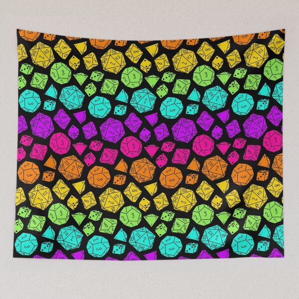Item preview, Roll the Dice (Rainbow) designed and sold by robyriker.
