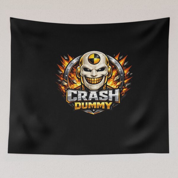 Item preview, Crash Dummy Skull Explosion Design designed and sold by VampimorPH.