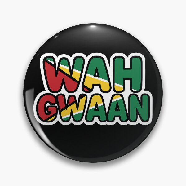 Item preview, Wah Gwaan Guyana Flag  designed and sold by FiyaBwoyDesigns.