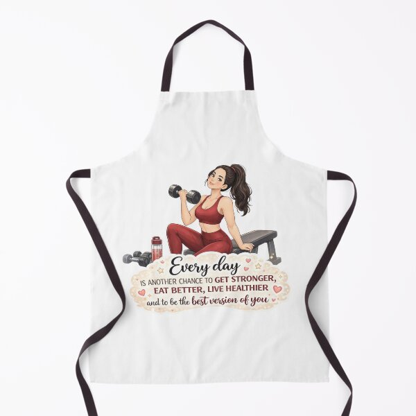 Item preview, Getting stronger, fitter, healthier every day - fitness motivation quote designed and sold by Annika Shurafa.