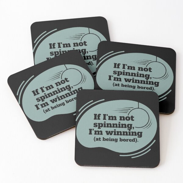 Item preview, If I'm not spinning, I'm not winning designed and sold by SocialStaticz.