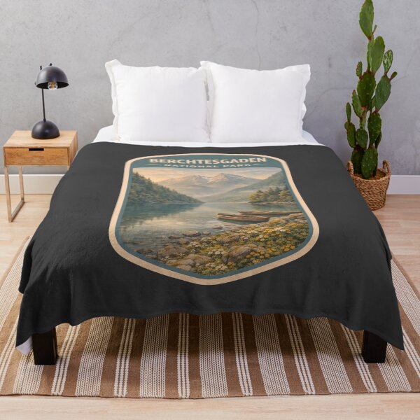 Item preview, German National Parks Vintage Travel Art: Berchtesgaden  designed and sold by PinUpPizzazz.