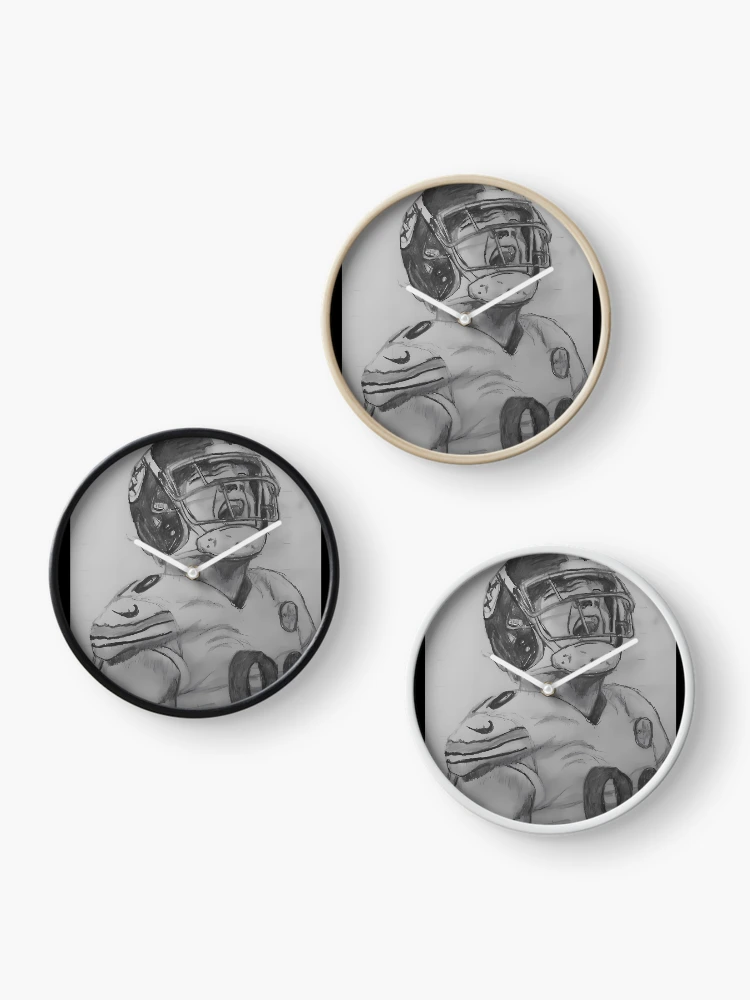 Thumbnail 3 of 4, Clock, Pittsburgh Linebacker designed and sold by R3aver.
