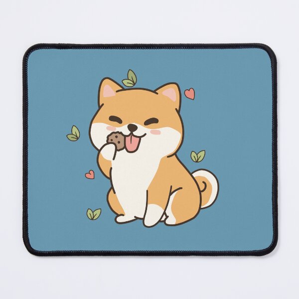 Item preview, Cute Shiba Inu Cookie Lover - Kawaii Dog Aesthetic designed and sold by Minimochi Art.