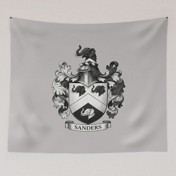 Item preview, The Sanders Family Coat of Arms designed and sold by BagTown Clans.