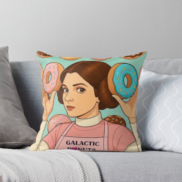 Item preview, Space Princess Donut Lover - Iconic Buns Pop Art Illustration designed and sold by SammyMorry.