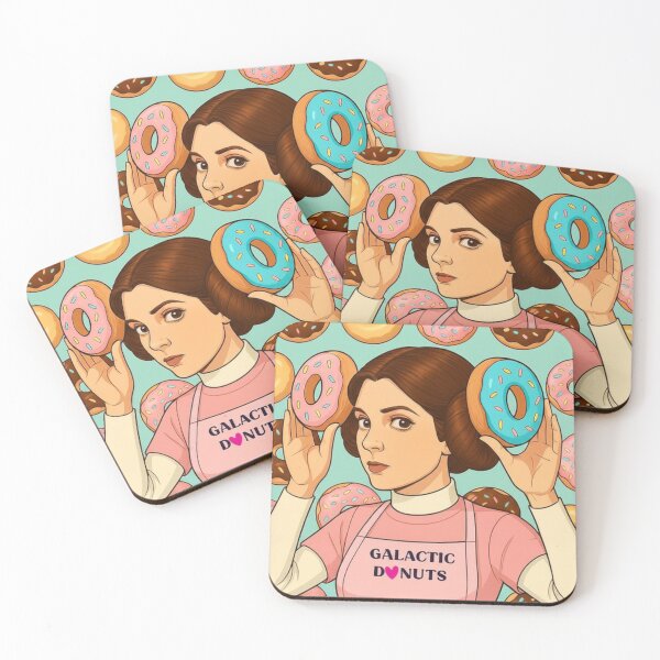 Item preview, Space Princess Donut Lover - Iconic Buns Pop Art Illustration designed and sold by SammyMorry.