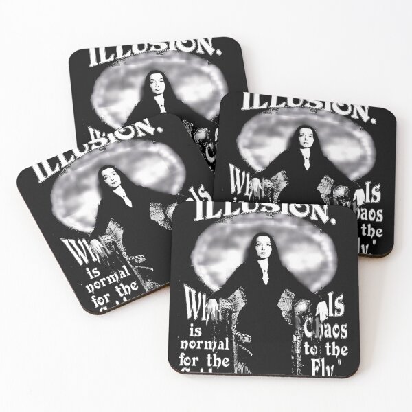 Item preview, Morticia Addams-Normal Is An Illusion... designed and sold by LaurentHebert9.