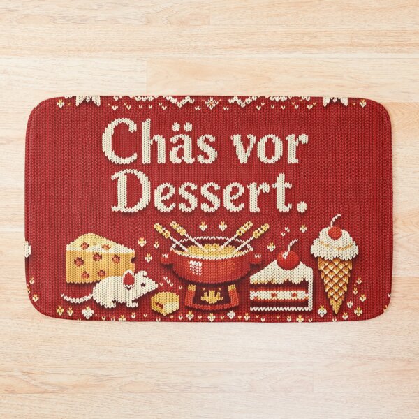 Item preview, Cheese before dessert: Swiss fondue knitwear design designed and sold by Mauswohn.