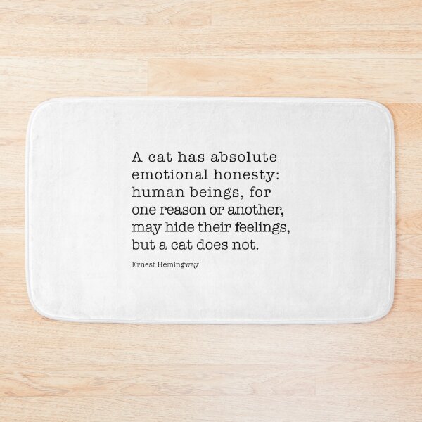 Item preview, A cat has absolute emotional honesty designed and sold by corbrand.