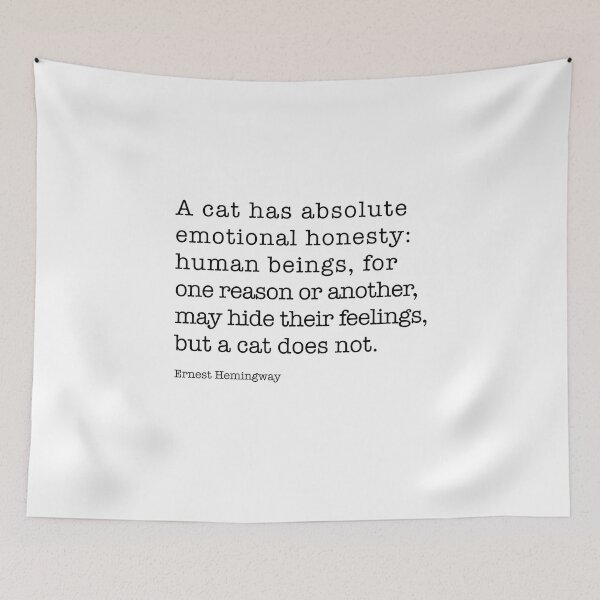 Item preview, A cat has absolute emotional honesty designed and sold by corbrand.
