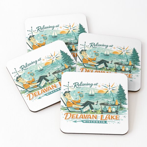 Item preview, Relaxing at Delavan Lake Wisconsin designed and sold by CrazyGirlllc.