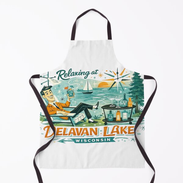 Item preview, Relaxing at Delavan Lake Wisconsin designed and sold by CrazyGirlllc.