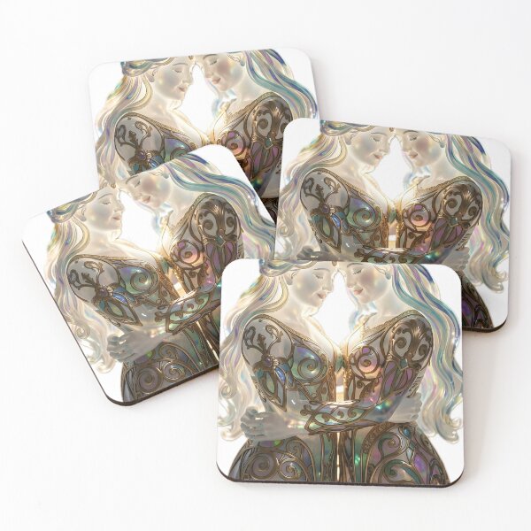 Item preview, Stained Glass Women Embrace designed and sold by SeaJayEmmm.