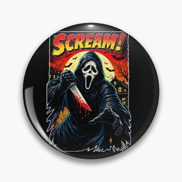 Item preview, Copia de Copia de ghostface killer scream stab movies designed and sold by Blck-Acid-Devil.