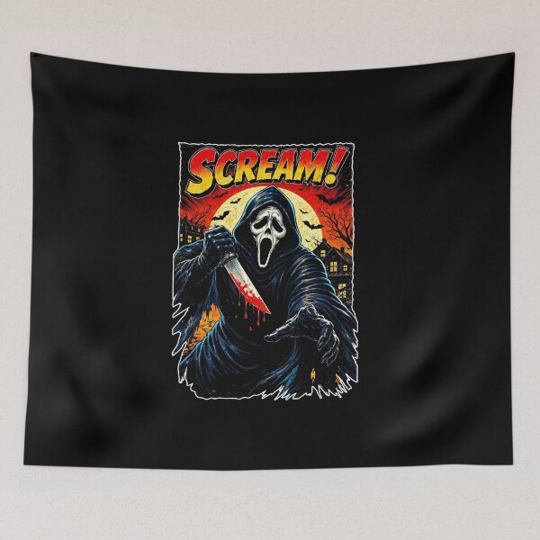 Item preview, Copy of Copy of ghostface killer scream stab movies  designed and sold by Blck-Acid-Devil.