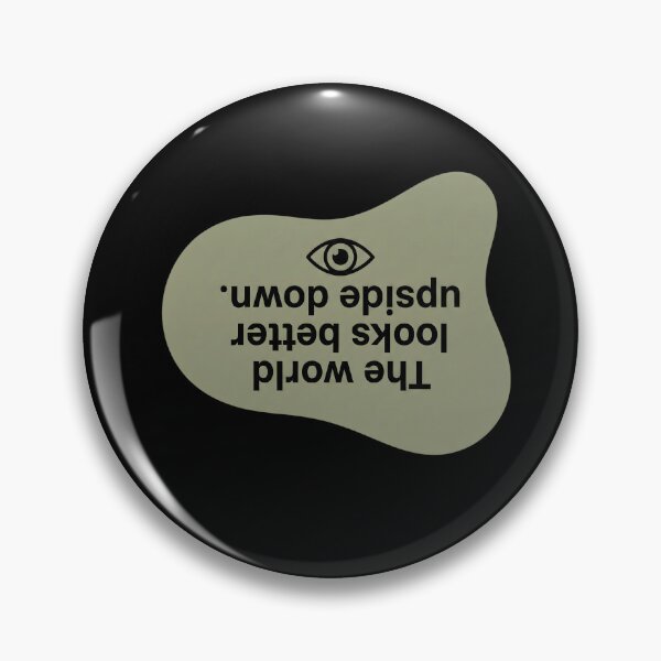 Item preview, The world looks better upside down designed and sold by SocialStaticz.