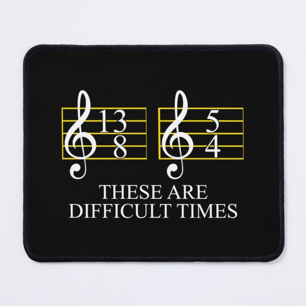 Item preview, Music These Are Difficult Times designed and sold by AymanXart.