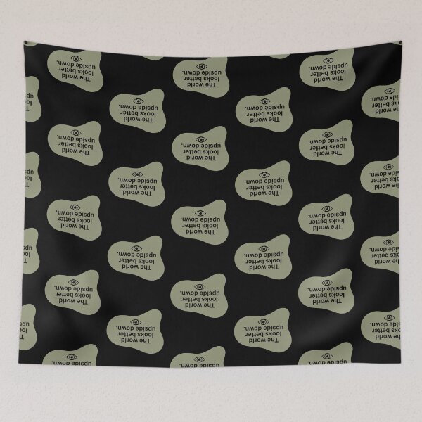 Item preview, The world looks better upside down designed and sold by SocialStaticz.
