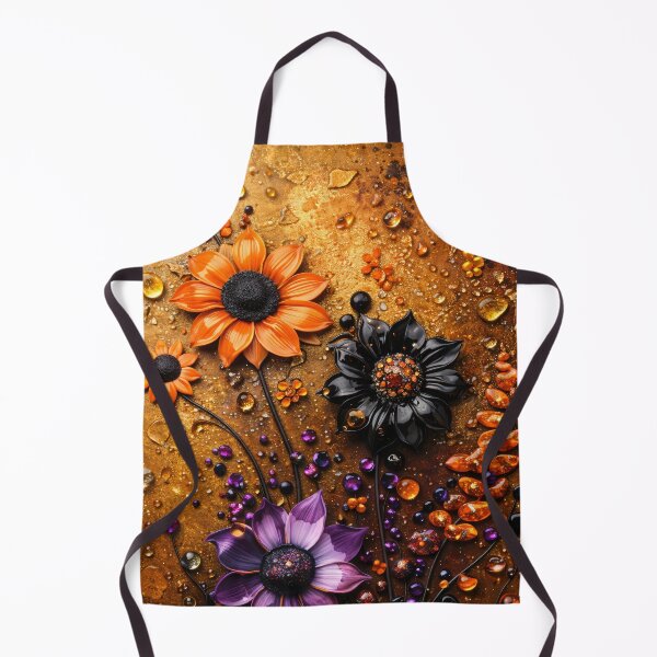 Item preview, Amber Bloom Mosaic designed and sold by Kaleidoscope Print.