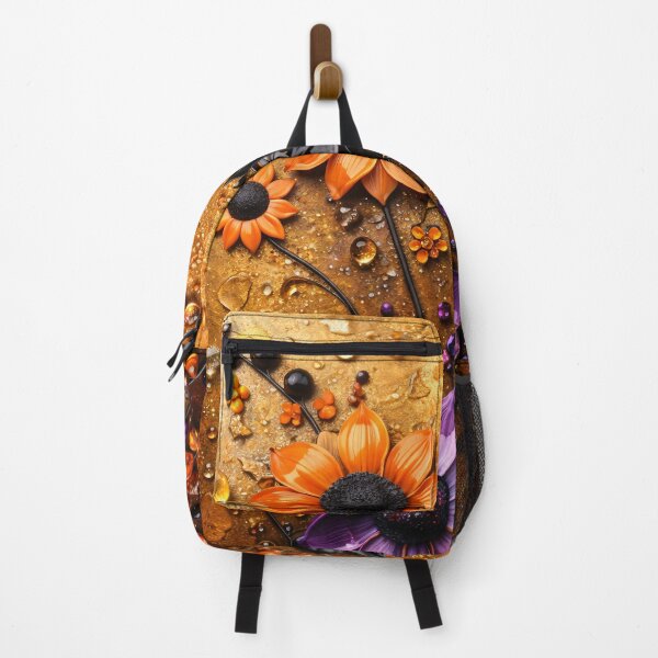 Item preview, Amber Bloom Mosaic designed and sold by Kaleidoscope Print.