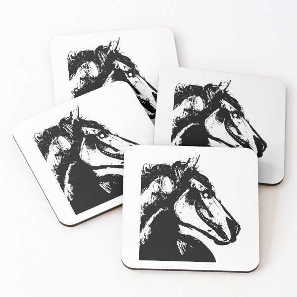 Item preview, Spooky Zombie Horse Illustration designed and sold by kbqnnxyejt32.