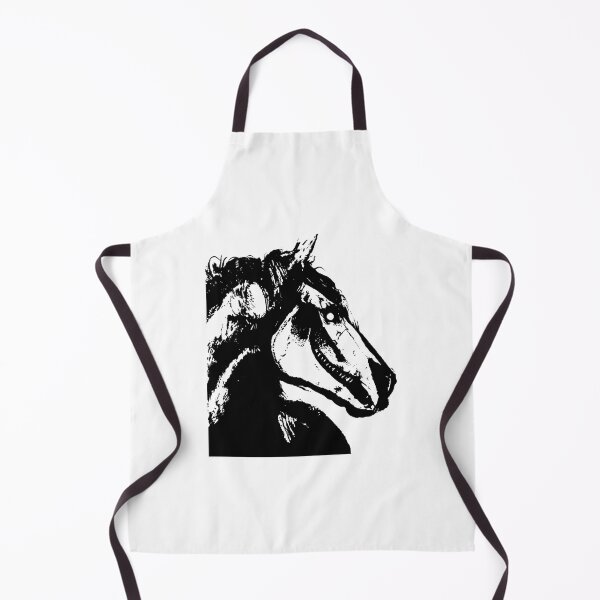 Item preview, Spooky Zombie Horse Illustration designed and sold by kbqnnxyejt32.