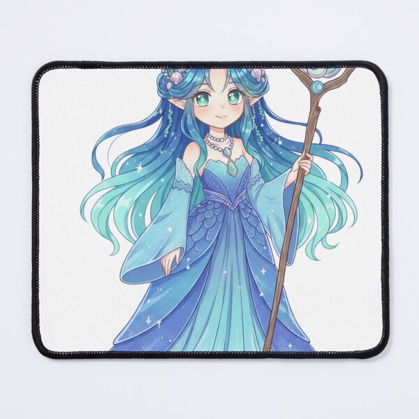 Item preview, Sea Witch Aesthetic – Ocean Magic, Tides & Mystical Waters Illustration designed and sold by CosmicCutouts.
