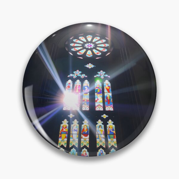 Item preview, Lens Flare Stained Glass designed and sold by Sachie's Studio.