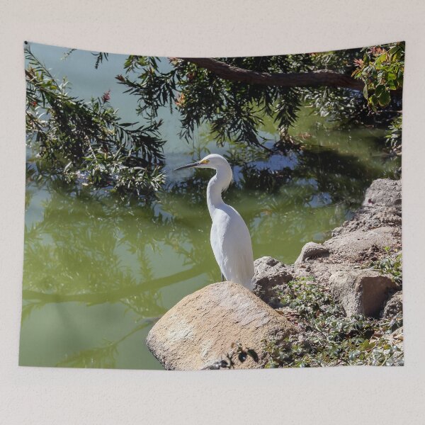 Item preview, Great Egret Standing Tall designed and sold by heatherfriedman.