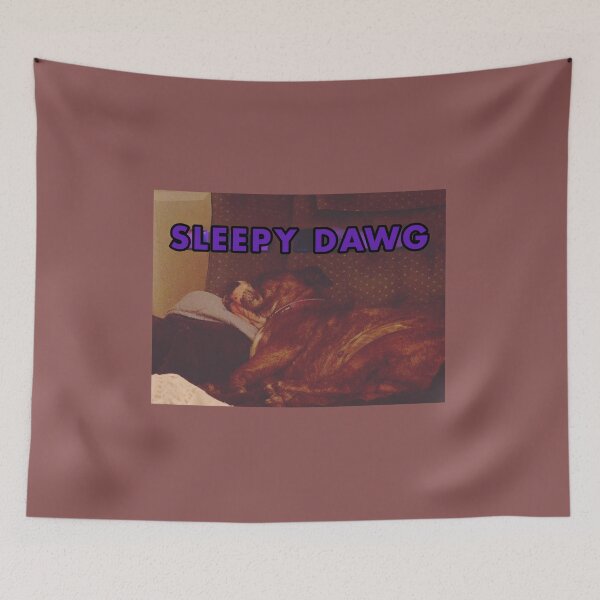 Item preview, Sleeping Cute Wrinkly Dog designed and sold by Cat Haven & Rescue .
