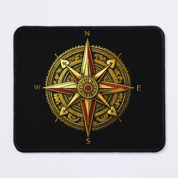 Item preview, Nautical Compass designed and sold by Ilona Abou-Zolof.
