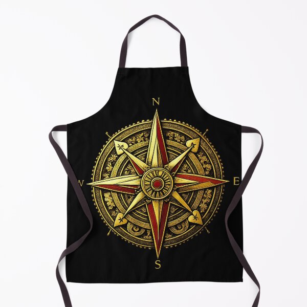 Item preview, Nautical Compass designed and sold by Ilona Abou-Zolof.