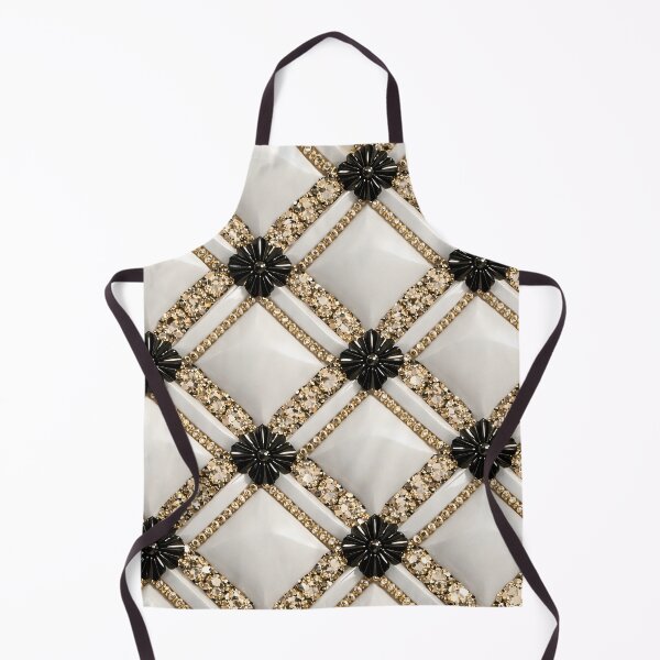 Item preview, Pearl & Gold Lattice designed and sold by Kaleidoscope Print.