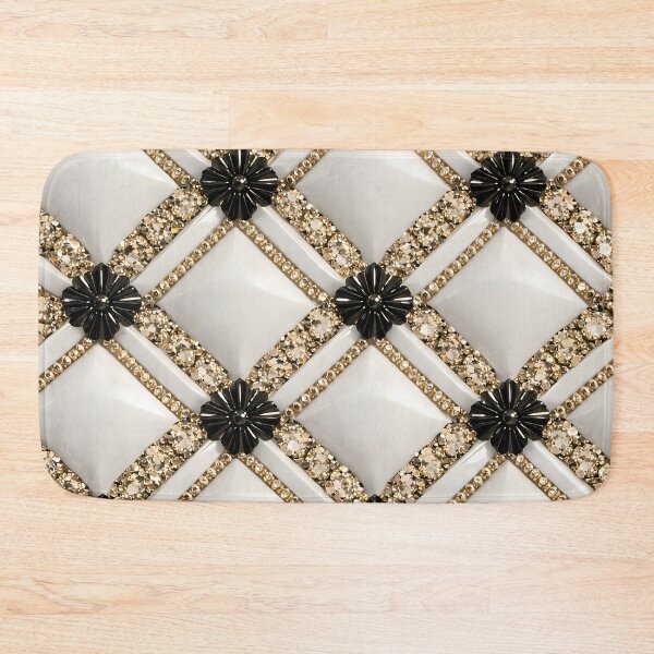Item preview, Pearl & Gold Lattice designed and sold by Kaleidoscope Print.
