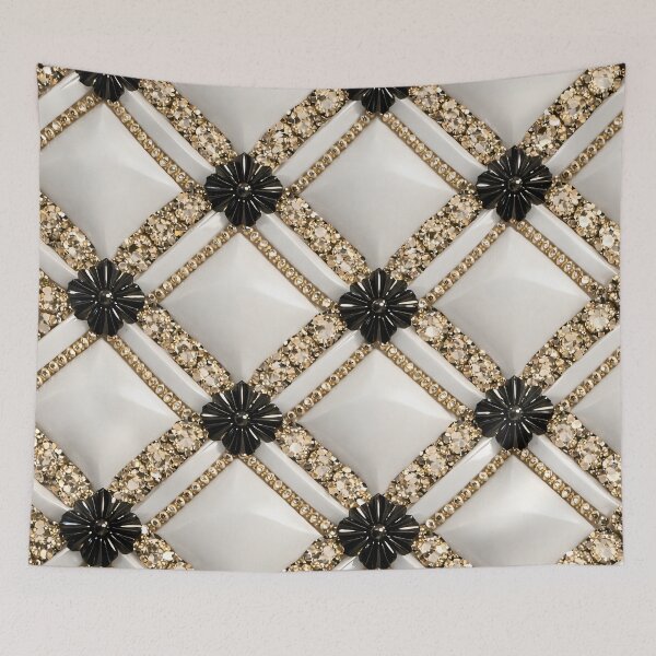 Item preview, Pearl & Gold Lattice designed and sold by Kaleidoscope Print.